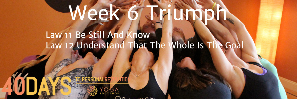 Week 6: Triumph