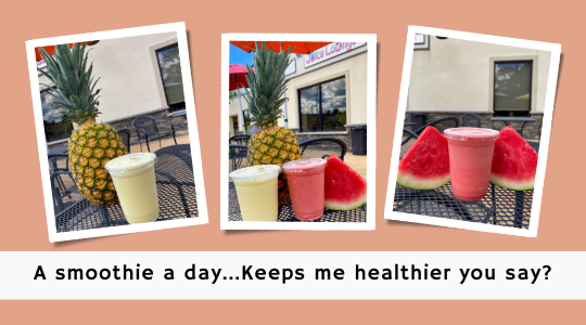 A Smoothie a Day…Keeps me Healthier You Say?